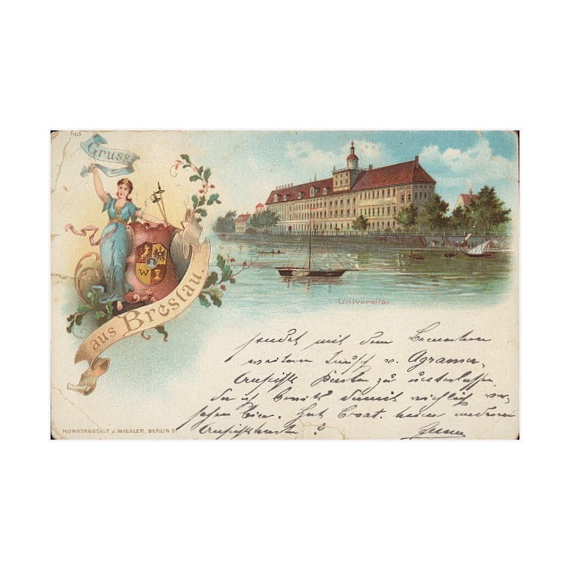 Gruss aus Breslau. Universität. 163