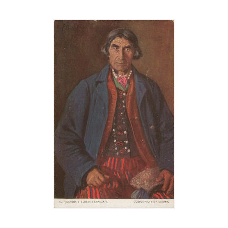 Fl. Piekarski: Z Ziemi Sieradzkiej. Gospodarz z Mnichowa