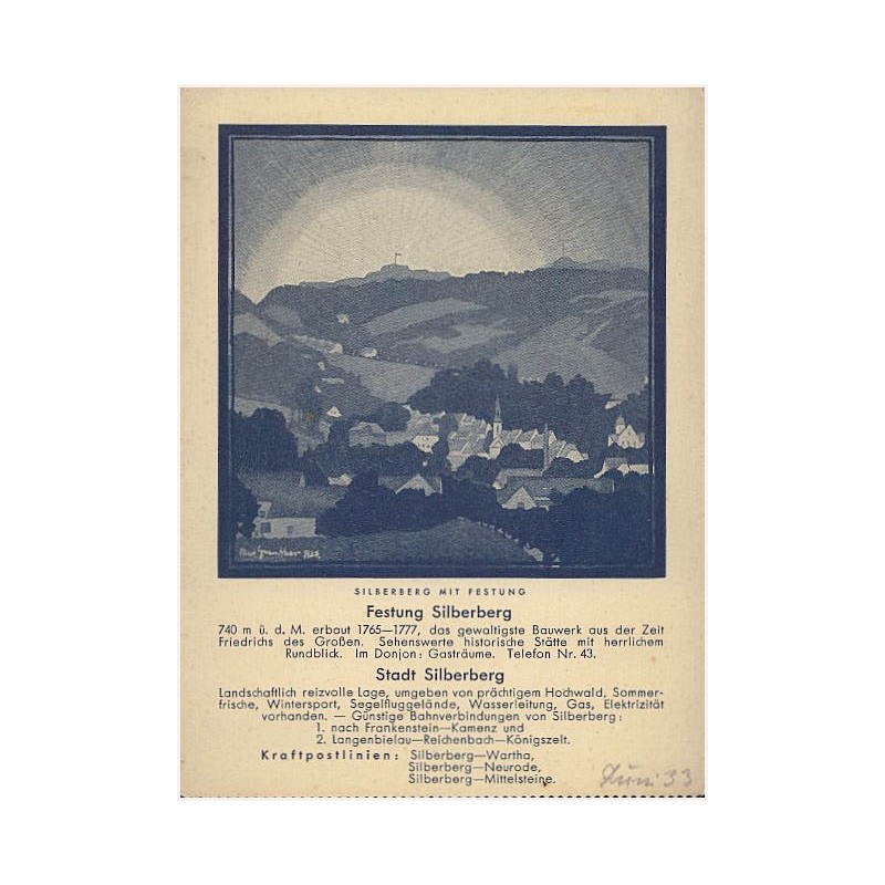 Silberberg. Stadt und Festung [...]