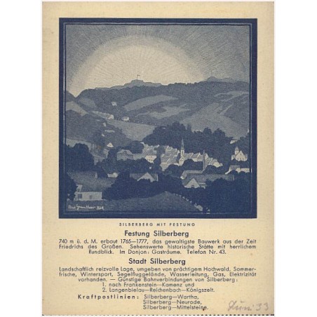 Silberberg. Stadt und Festung [...]