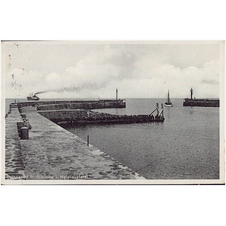 Ostseebad Stolpmünde - Hafenausfahrt