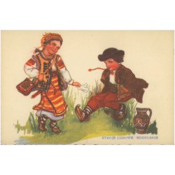 Stroje ludowe huculskie [...] A. Ursyn mal