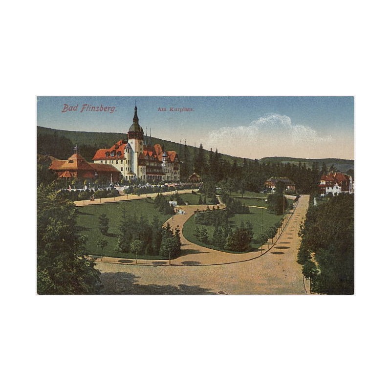 Bad Flinsberg. Am Kurplatz