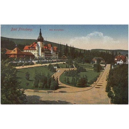 Bad Flinsberg. Am Kurplatz