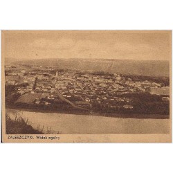 Zaleszczyki. Widok ogólny