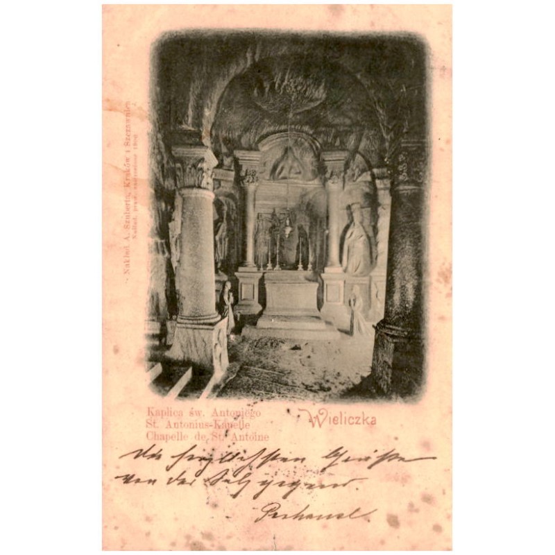 Wieliczka. Kaplica św. Antoniego. St. Antonius-Kapelle. Chapelle de St. Antoine