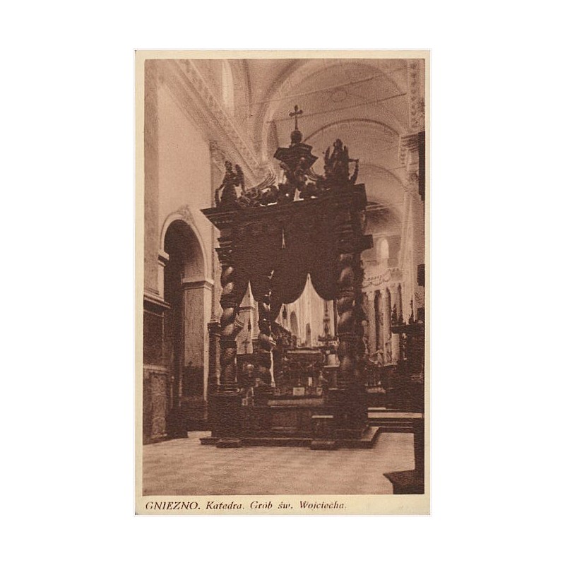 Gniezno. Katedra. Grób św. Wojciecha