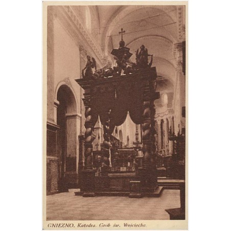 Gniezno. Katedra. Grób św. Wojciecha
