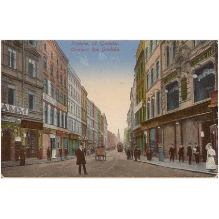 Kraków. Ul. Grodzka. Cracovie. Rue Grodzka
