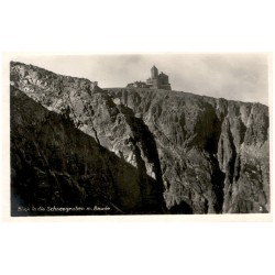 Blick in die Schneegruben m. Baude 2.