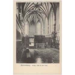 Marienburg. Kirche, Blick in den Chor