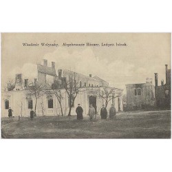 Wladimir Wolynsky. Abgebrannte Häuser. Leégett házak