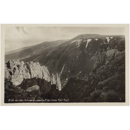 Blick von den Schneegruben auf das hohe Rad Rsgb. 5