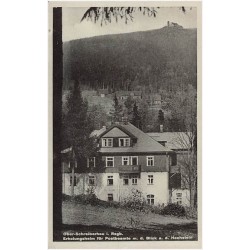 Ober-Schreiberhau i. Rsgb. Erholungsheim für Postbeamte m. d. Blick a. d. Hochstein