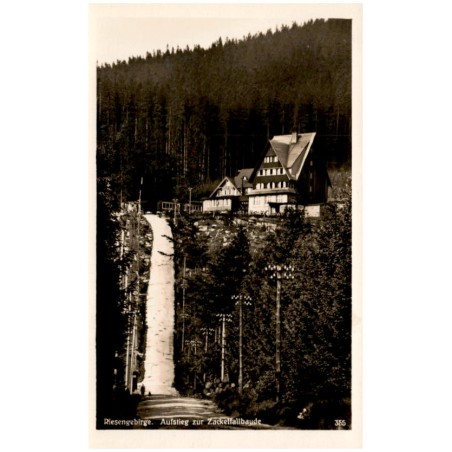 Riesengebirge. Aufstieg zur Zackelfallbaude 355
