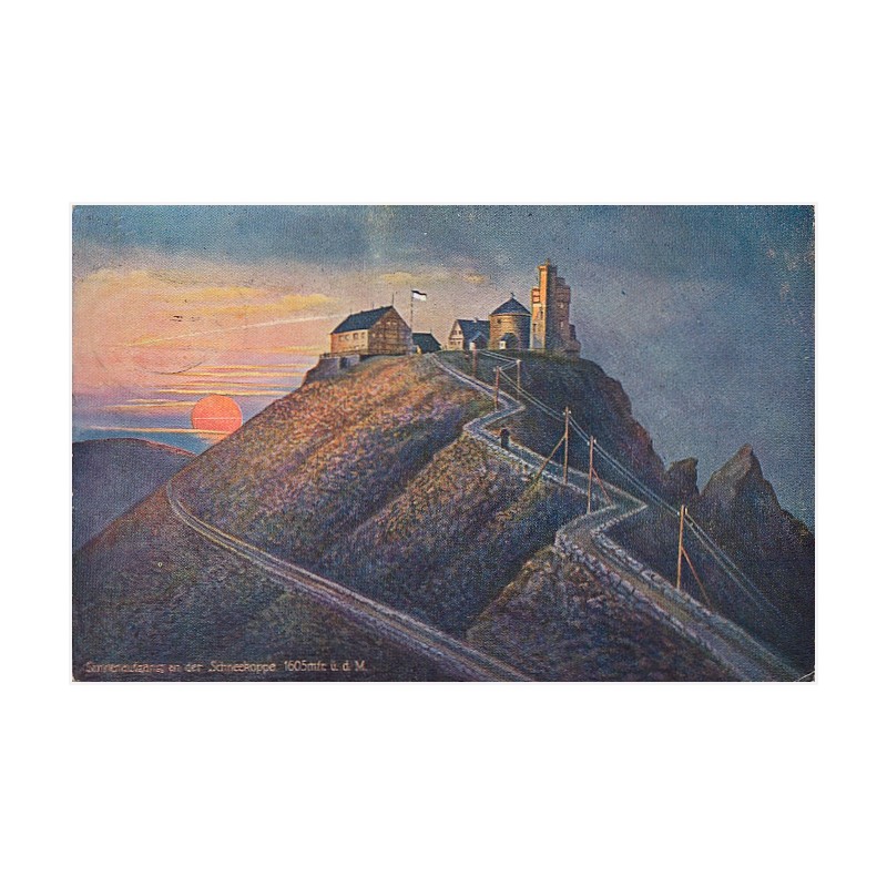 Sonnenaufgang auf der Schneekoppe 1605 mtr ü. d  M. [...]