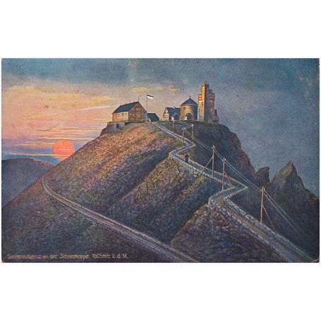 Sonnenaufgang auf der Schneekoppe 1605 mtr ü. d  M. [...]
