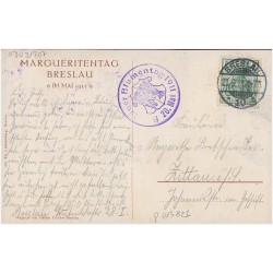 Im Mai 1911 Breslau. Margueritentag Breslau im Mai 1911
