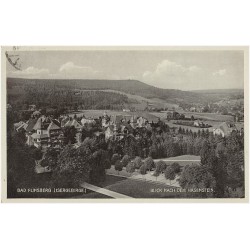 Bad Flinsberg (Isergebirge.). Blick nach dem Hasenstein