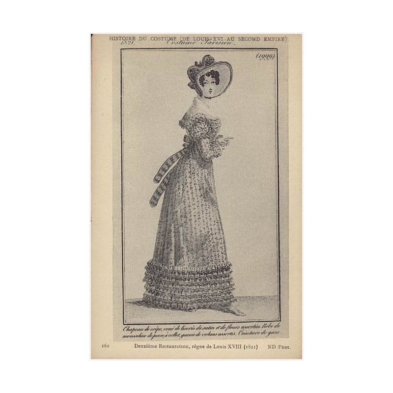 162. Deuxième Restauration, règne de Louis XVIII (1821)