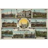 Karwin. Koksanstalt, Johannschaft. Rathaus. Austriaschacht. Heinrichschacht. Hoheneggerschacht. Alte Kirche. Gabrielenzeche. Fra