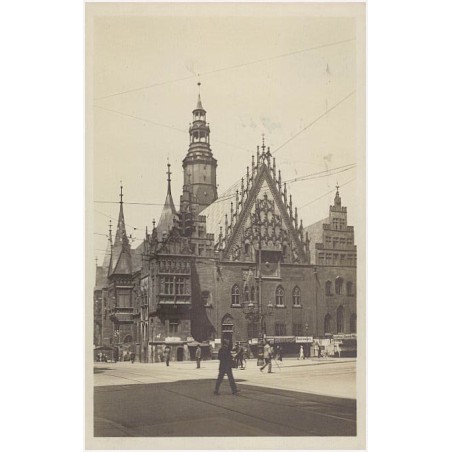 Breslau. Rathaus von der Kornecke