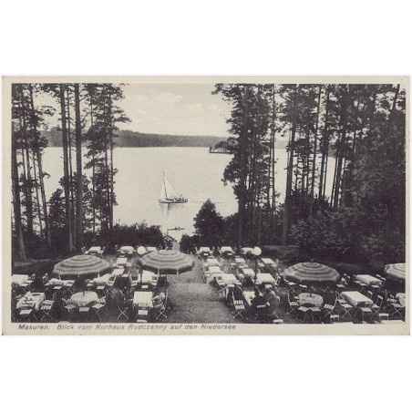 Masuren. Blick vom Kurhaus Rudczanny auf den Niedersee [...]