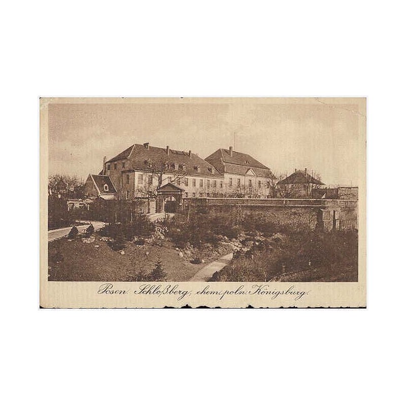 Posen. Schloßberg, ehem. poln. Königsburg