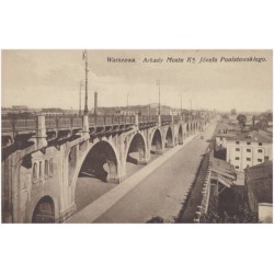 Warszawa. Arkady mostu Ks. Józefa Poniatowskiego