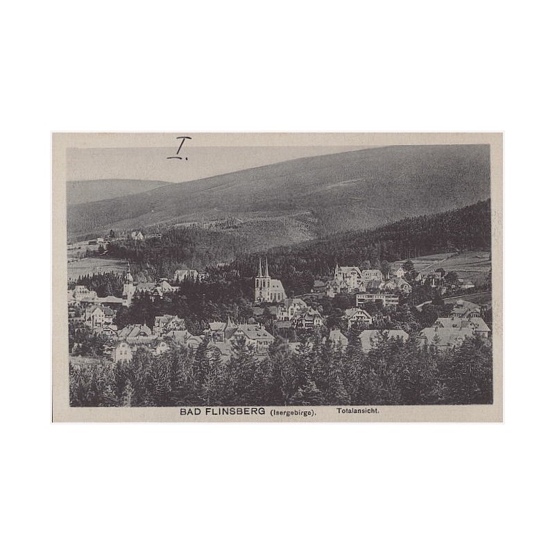 Bad Flinsberg (Isergebirge). Totalansicht