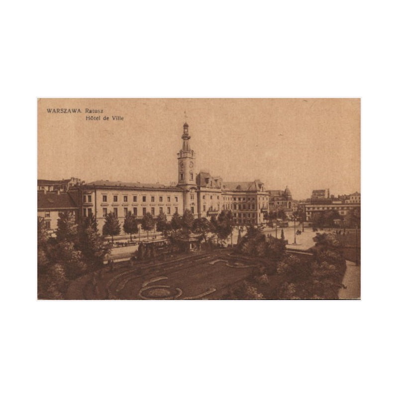 Warszawa. Ratusz. Hôtel de Ville