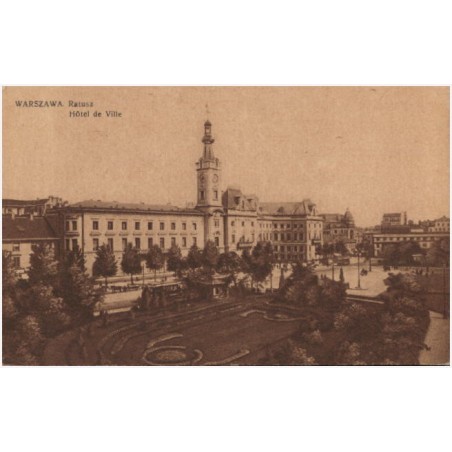 Warszawa. Ratusz. Hôtel de Ville