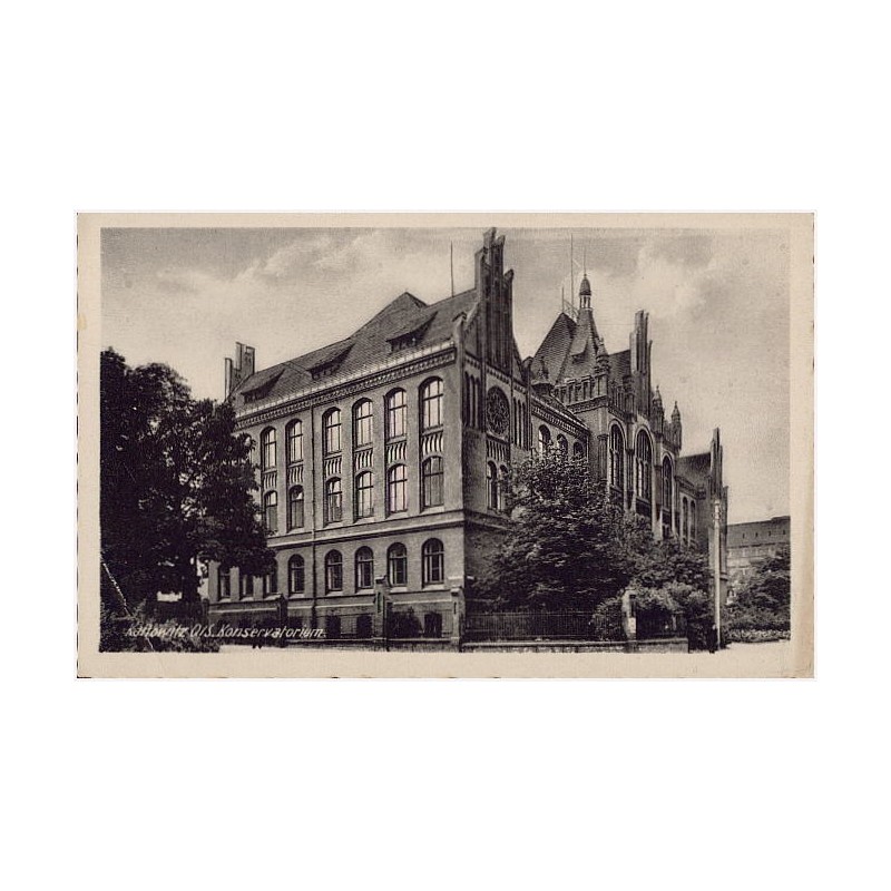 Kattowitz O/S. Konservatorium