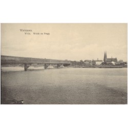 Warszawa. Wisła. Widok na Pragę