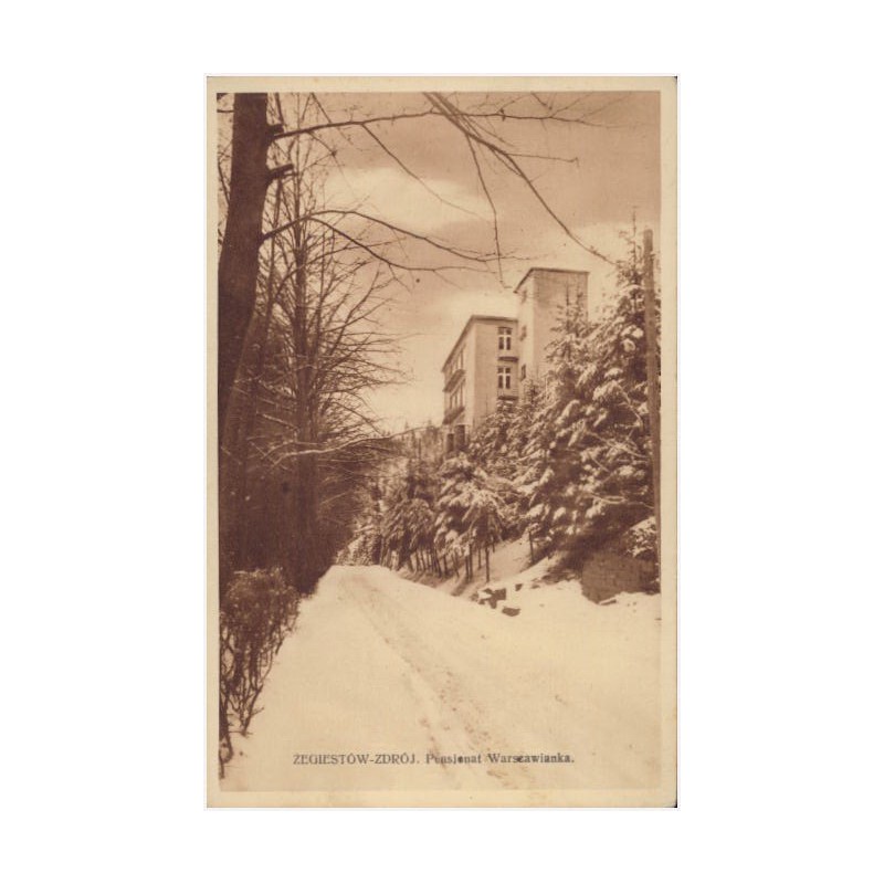 Żegiestów-Zdrój. Pensjonat Warszawianka