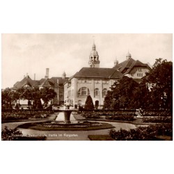 Ostseebad Swinemünde. Partie im Kurgarten