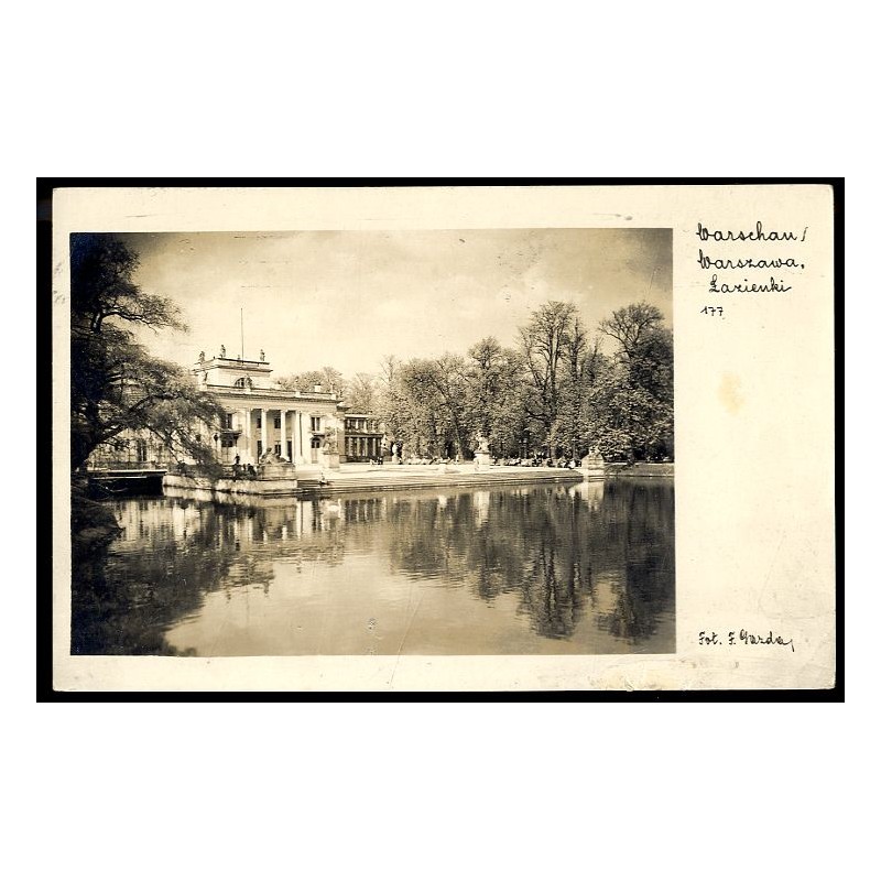 Warschau / Warszawa, Łazienki. 177 Fot. F. Gazda