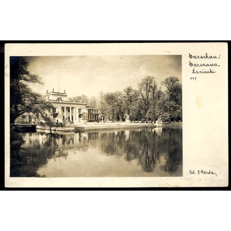 Warschau / Warszawa, Łazienki. 177 Fot. F. Gazda