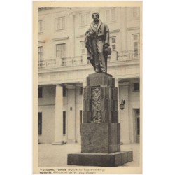 Warszawa. Pomnik Wojciecha Bogusławskiego. Varsovie. Monument de W. Bogusławski