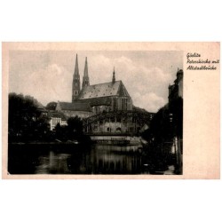 Görlitz. Peterskirche mit Altstadtbrücke