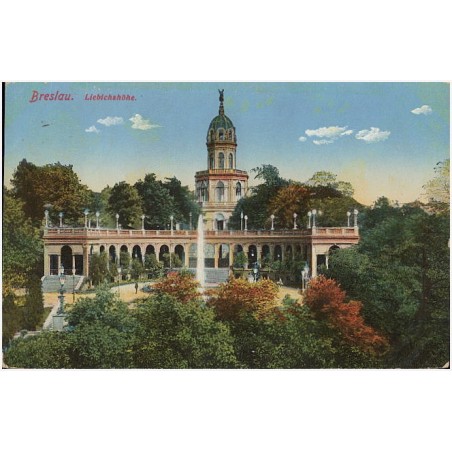 Breslau. Liebichshöhe. Restaurant Liebichshöhe. Inh. Hermann Mergner