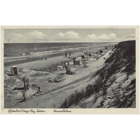 Ostseebad Deep, Bez. Stettin Strandleben