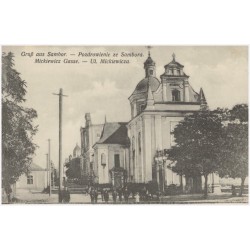 Gruß aus Sambor. - Pozdrowienie ze Sambora. Mickiewicz Gasse. - Ul. Mickiewicza