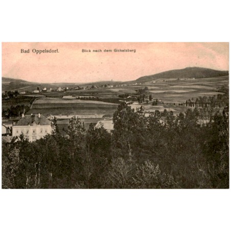 Bad Oppelsdorf. Blick nach dem Gickelsberg
