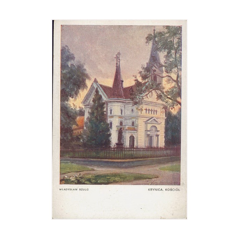 Krynica. Kościół. Władysław Szulc
