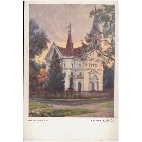 Krynica. Kościół. Władysław Szulc