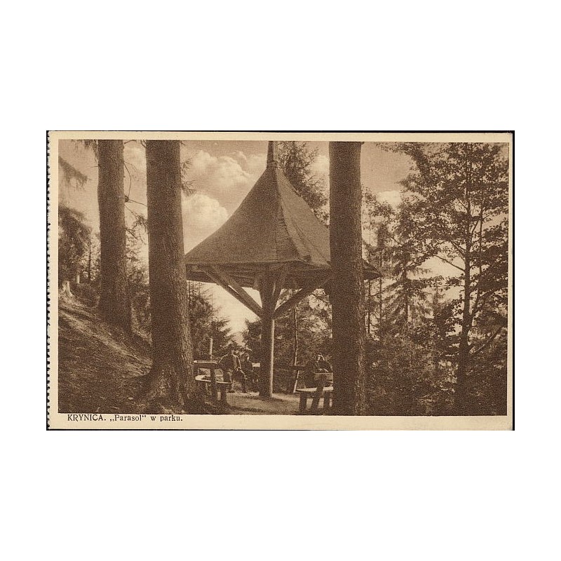 Krynica. "Parasol" w parku