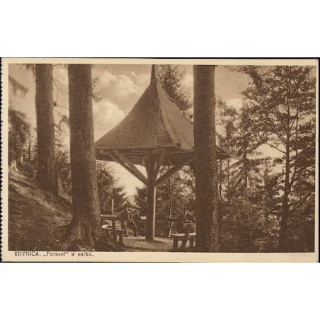 Krynica. "Parasol" w parku