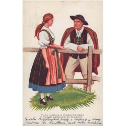 Typy ludowe z Cieszyńskiego. Types polonais de Cieszyn