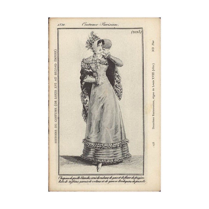 158. Deuxième Restauration, règne de Louis XVIII (1821)